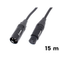 Thunder MC199-15 Mikrofonkábel (XLR mama - XLR papa) - 15m