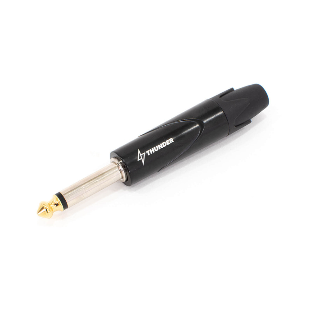 Thunder JCK-511 6,3 mm Jack papa, aranyozott, mono