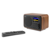 Audizio Vicenza akkumulátoros internetrádió DAB+ FM - barna