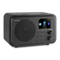 Audizio Vicenza akkumulátoros internetrádió DAB+ FM - fekete