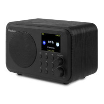Audizio Vicenza akkumulátoros internetrádió DAB+ FM - fekete