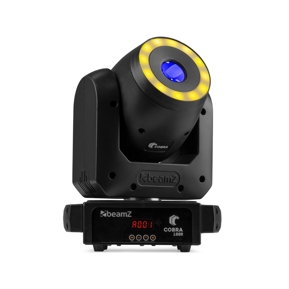 BeamZ Cobra 100R Spot 100W RGB LED robotlámpa gyűrűvel