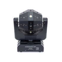 Thunder MHD-108SL Spot Robotlámpa, 108W (RGBW + STROB + LÉZER), Sound, DMX, Auto