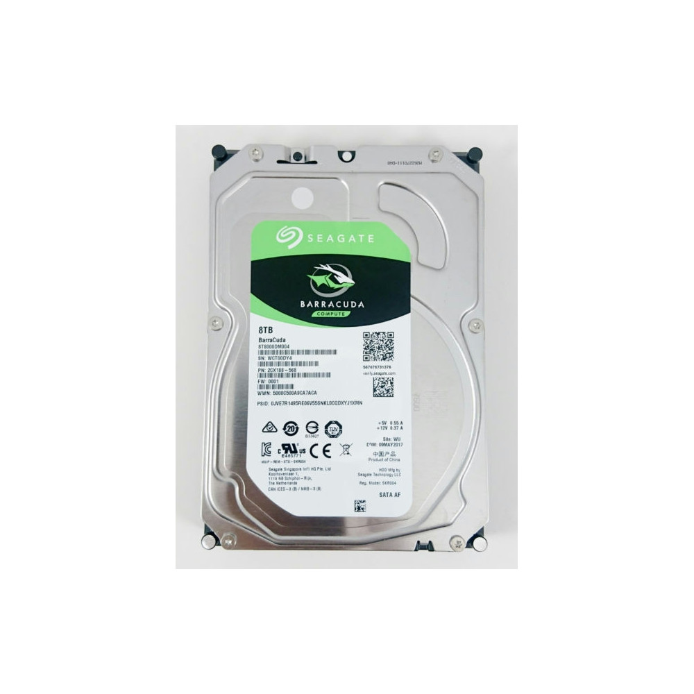 HDD3- 8TB Seagate 5400 256MB SATA3 HDD Barracuda ST8000DM004