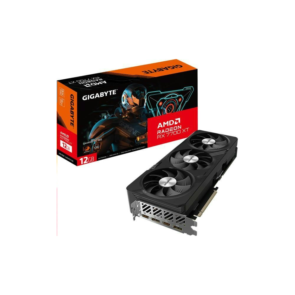 VGA-Gigabyte RX 7700 XT OC Gaming 12GB GDDR6 GV-R77XTGAMING OC-12GD