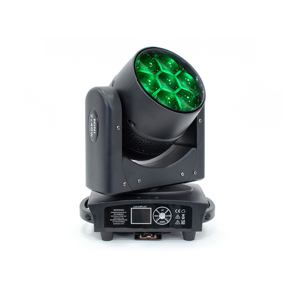 Thunder MHW-280 Wash ZOOM Robotlámpa, 7x40W RGBW LED