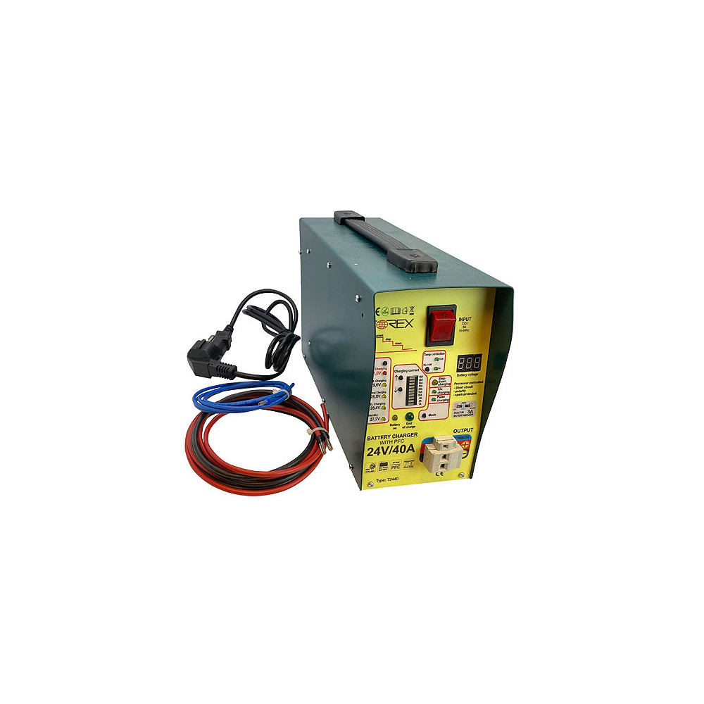 Forex T2440_SPEC Akkumulátortöltő 24V/40A (beépíthető)
