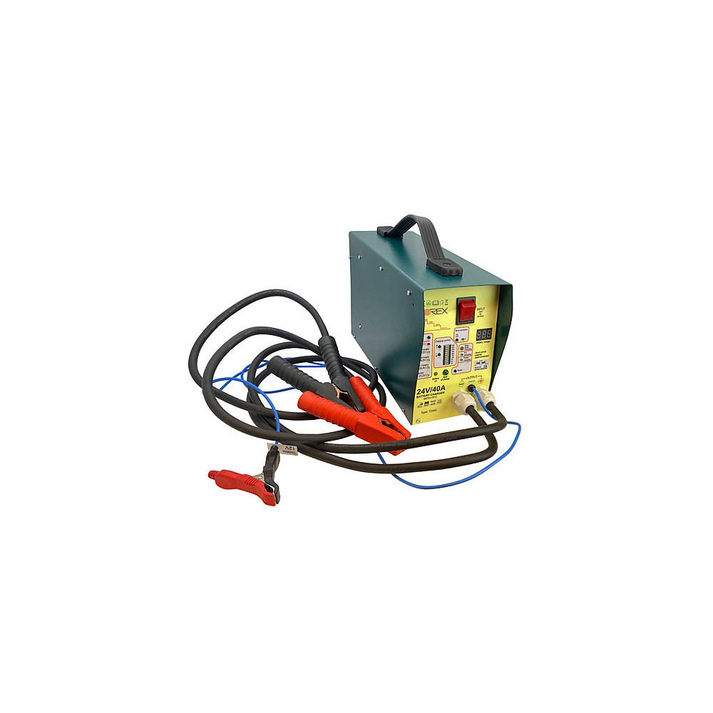 Forex T2440 Akkumulátortöltő 24V/40A (csipeszes)