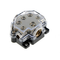 HQ Tápelosztó blokk 6x furat