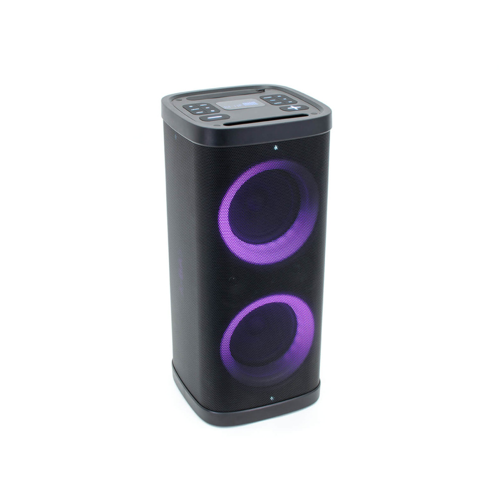 Thunder XBASS-26 200W hordozható party hangfal (USB/SD/BT/FM) + LED fény