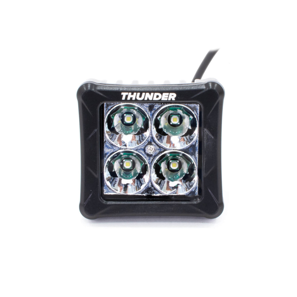 Thunder LWP-8F LED reflektor, munkalámpa, IP68, 9V-36V, TERÍTŐ FÉNY - 8cm