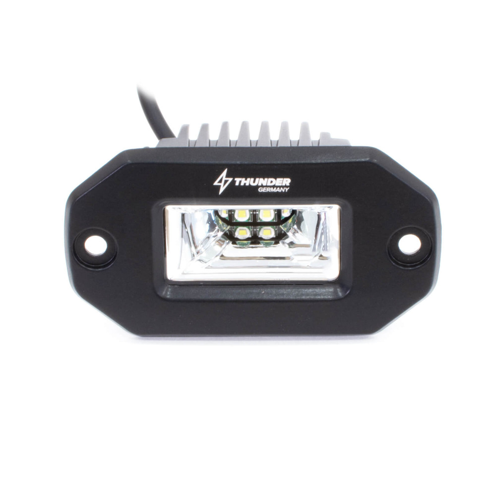 Thunder LWP-6F LED reflektor, munkalámpa, IP68, 9V-36V, TERÍTŐ FÉNY - 6 cm