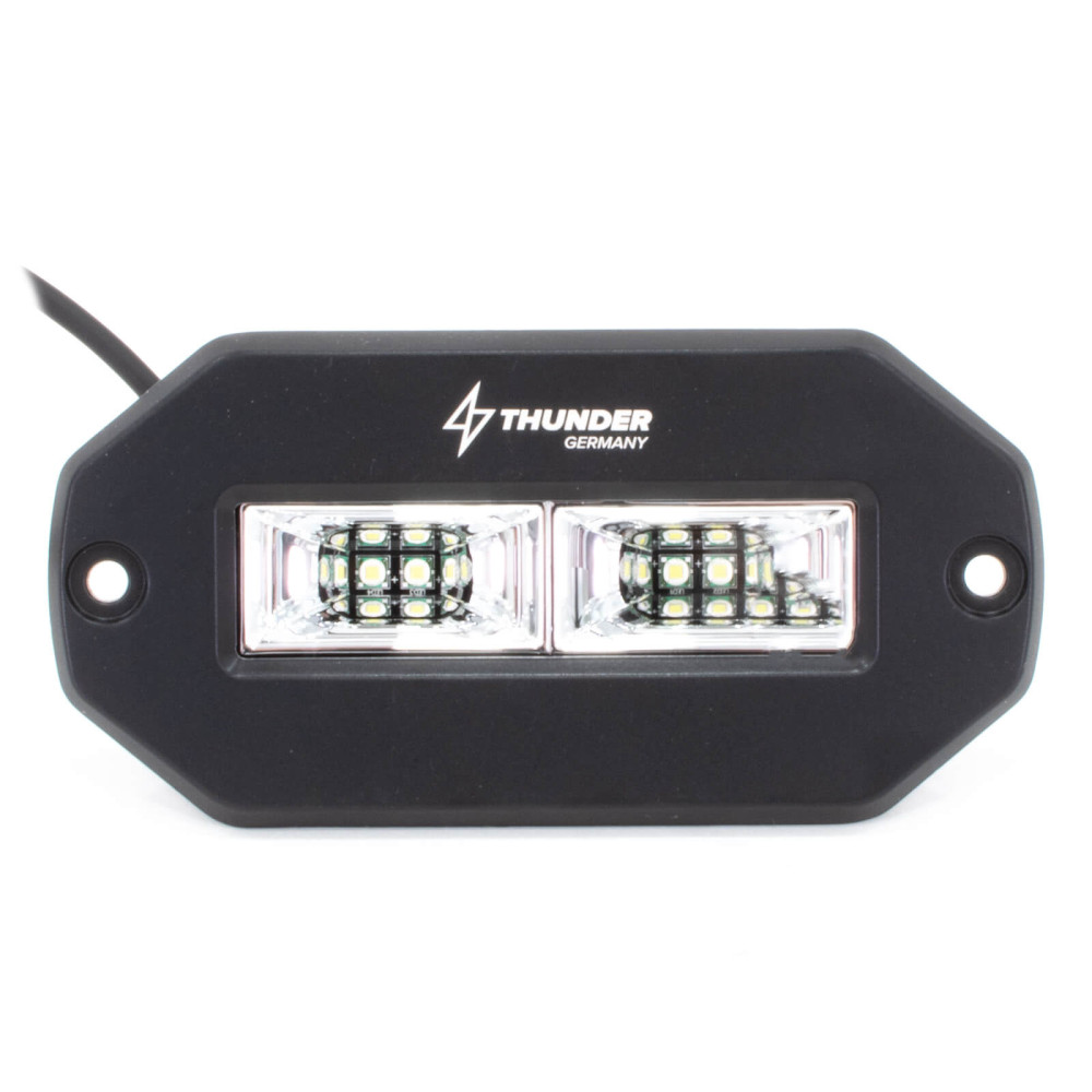 Thunder LWP-10F LED reflektor, munkalámpa, IP68, 9V-36V, TERÍTŐ FÉNY - 10cm