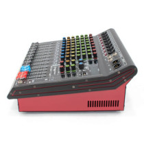 Thunder WK-8P 2x400W, 8 csatornás keverőerősítő + Bluetooth + Effekt