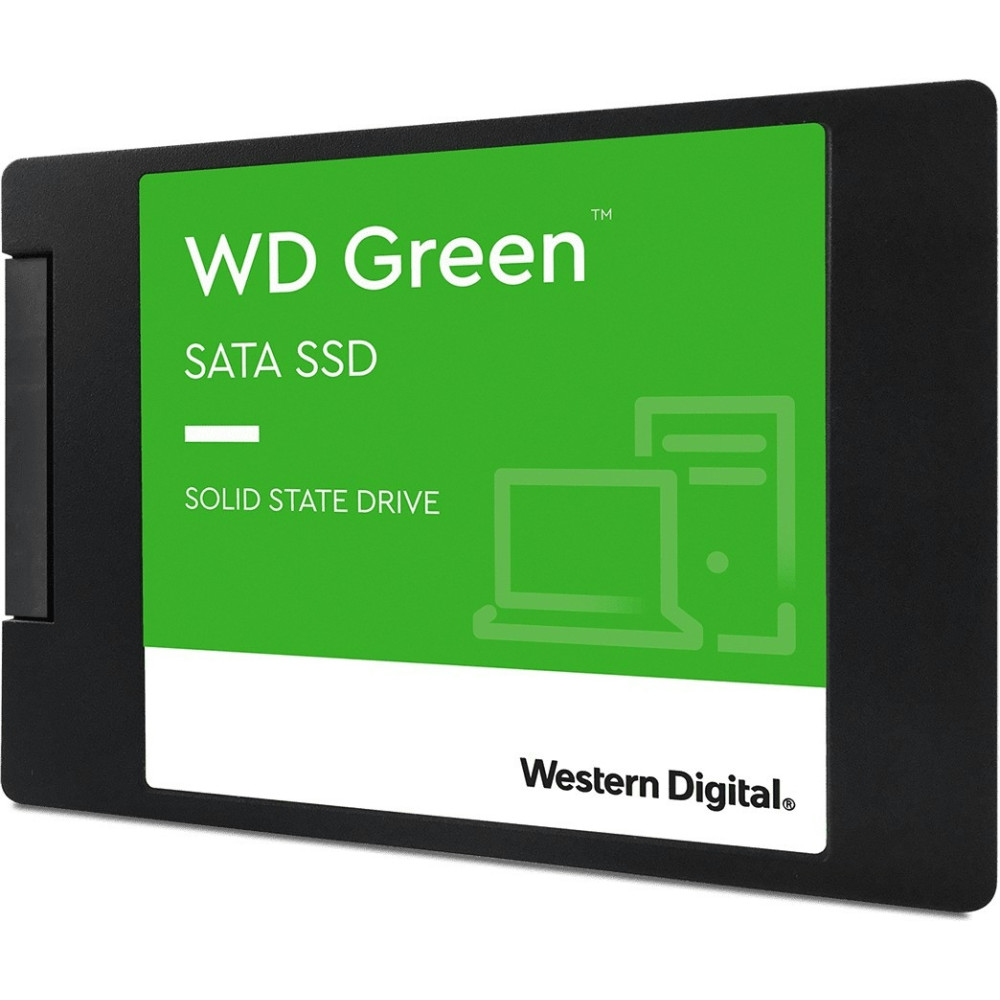 SSD- 480GB WD Green SATA3 2,5" SSD WDS480G3G0A