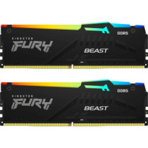 MEM-32GB/5200 DDR5 KINGSTON Beast RGB KF556C36BBEAK2-32 Black KIT2