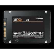 SSD-2TB Samsung 870 Evo SATA3 2,5" 3D NAND Basic SSD MZ-77E2T0B/EU