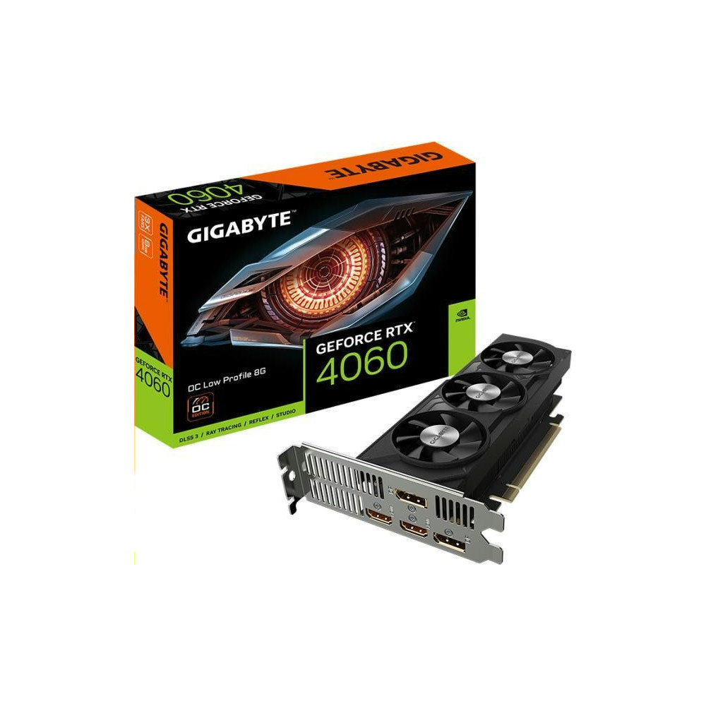 VGA-Gigabyte RTX 4060 OC Low Profile 8GB GV-N4060OC-8GL