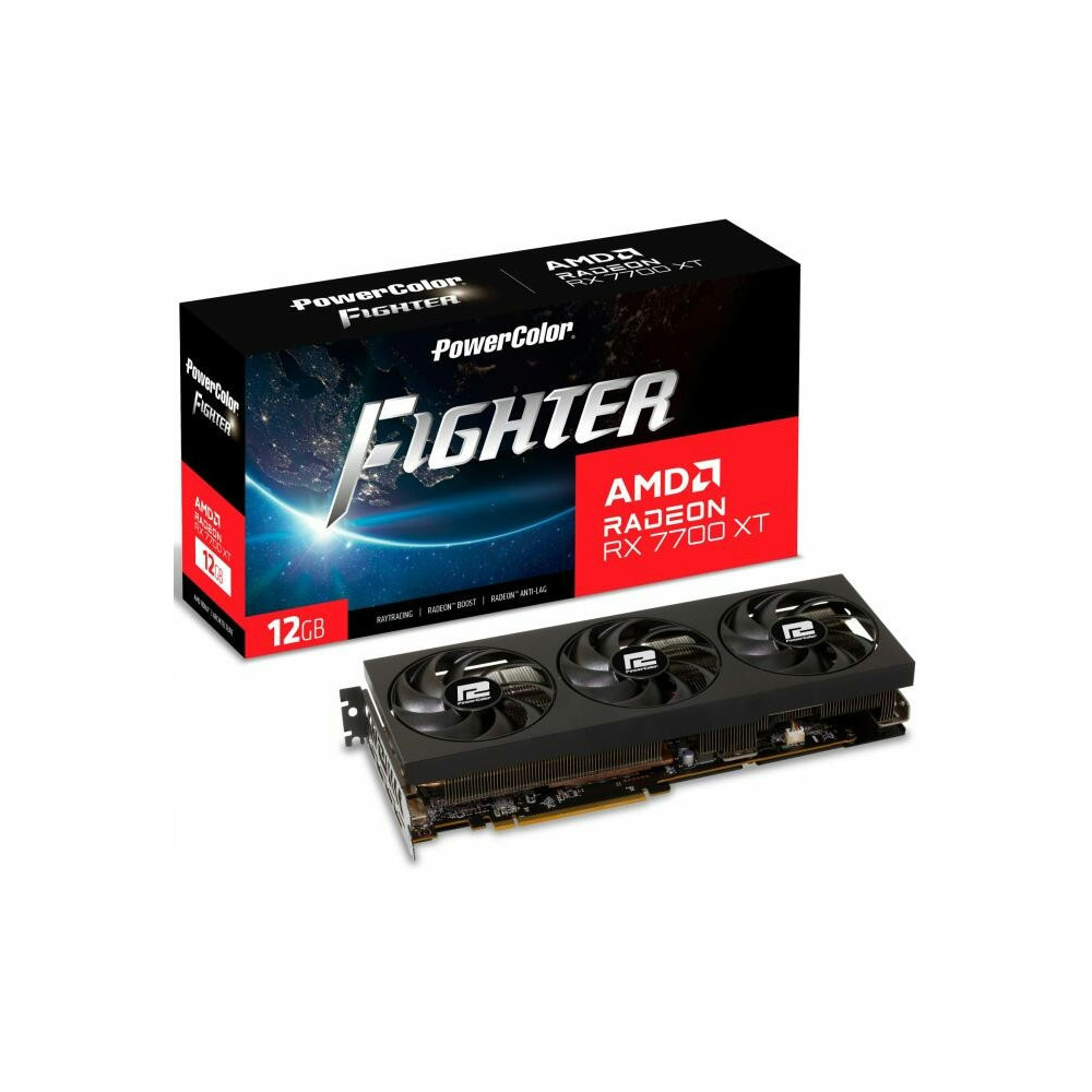 VGA-Powercolor RX 7700 XT OC 12GB GDDR6 Fighter