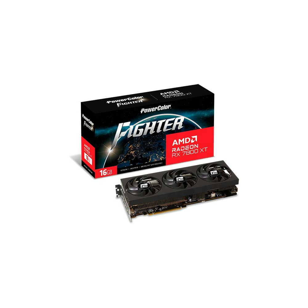 VGA-Powercolor RX 7800 XT OC 16GB GDDR6 Fighter