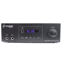 Thunder AHK-210BT karaoke hifi erősítő 2x60W (Optikai, FM, Bluetooth)