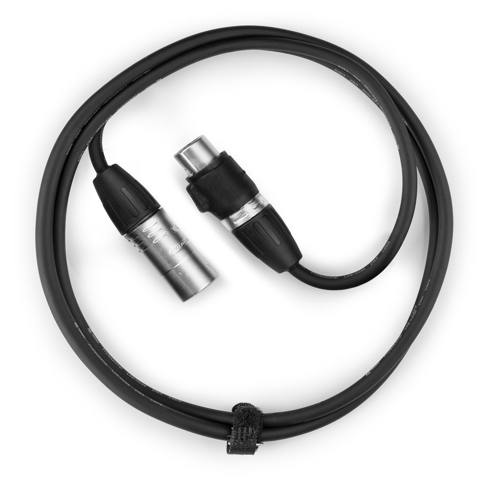 PD Connex CX104-1 IP65 VÍZÁLLÓ DMX / XLR 3Pin Jelkábel (XLR mama - XLR papa) - (1,5 m)