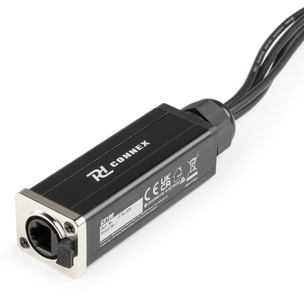 PD Connex CX190 (RJ45 - 4 db XLR 3Pin papa) DMX Kábel elosztó (0,7M)