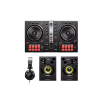 Hercules DJ Essentials Kit - DJ controller szett (Kontroller, hangfal, fejhallgató)