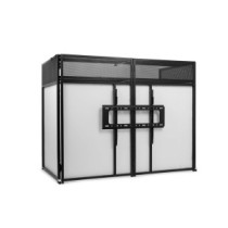 Vonyx DB6 Pro Összecsukható DJ állvány TV tartóval + hordtáska
