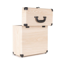 Audizio RC32 Vinyl Record Case Bakelit lemez tartó - Világos fa
