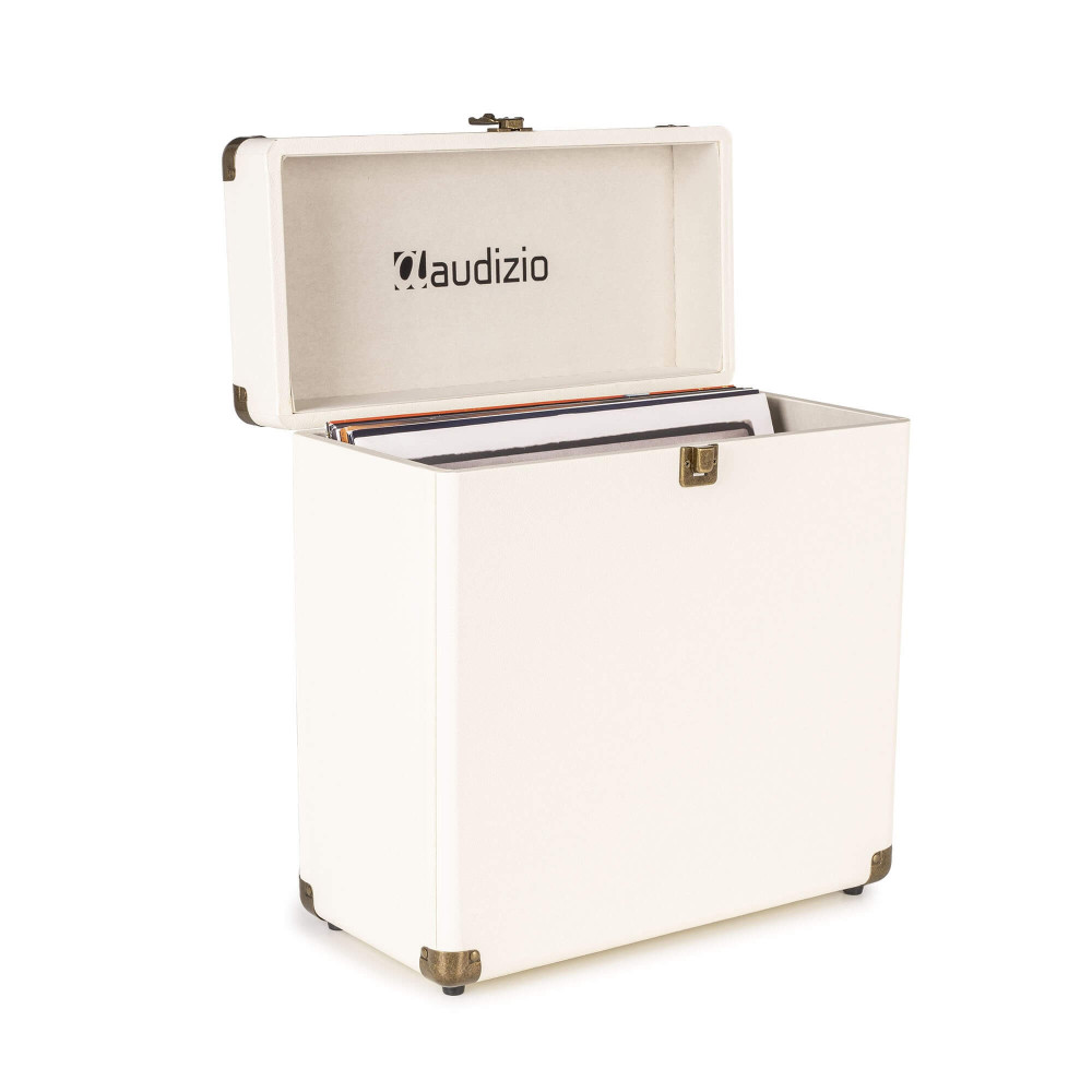 Audizio RC32 Vinyl Record Case Bakelit lemez tartó - Krém