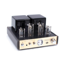 Thunder HY-AV2030G HIBRID CSÖVES Retro erősítő Mp3/BT/USB lejátszással (2x30W) - ARANY