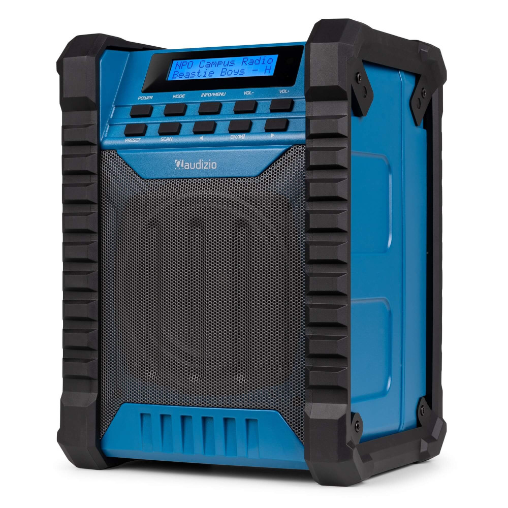 Audizio Temi akkumulátoros /FM munkahelyi rádió 100W (Bluetooth)