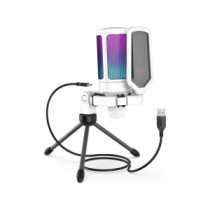 Fifine A6VW Podcast, Youtuber, Gamer, TikTok mikrofon [USB-C](fehér)