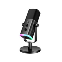 Fifine AM8 Podcast, Youtuber, Gamer, TikTok stúdiómikrofon + Állvány [USB-C/XLR](fekete)