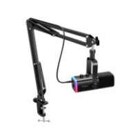 Fifine AM8T Podcast, Youtuber, Gamer, TikTok mikrofon + Karos állvány [USB-C/XLR](fekete)