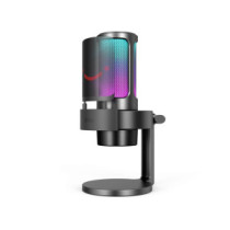 Fifine AmpliGame A8 Podcast, Youtuber, Gamer, TikTok stúdiómikrofon [USB-C](fekete)