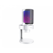Fifine AmpliGame A8W Podcast, Youtuber, Gamer, TikTok stúdiómikrofon [USB-C](fehér)