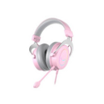 Fifine H3P Stúdió/gamer fejhallgató + mikrofon [3,5 mm Jack / USB-A](rózsaszín)