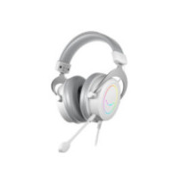 Fifine H3W Stúdió/gamer fejhallgató + mikrofon [3,5 mm Jack / USB-A](fehér)