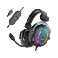 Fifine H6 Professzionális stúdió/gamer fejhallgató + mikrofon [USB-A](fekete)