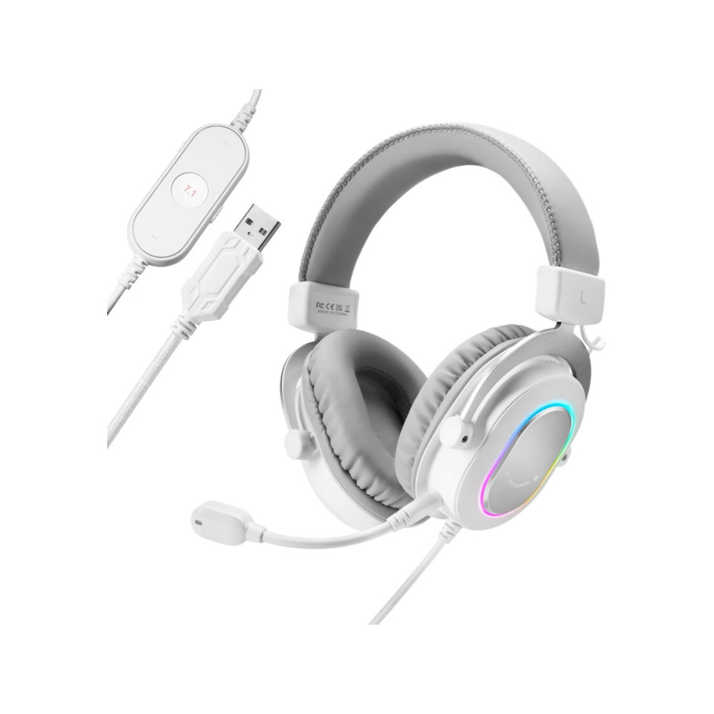 Fifine H6W Professzionális stúdió/gamer fejhallgató + mikrofon [USB]