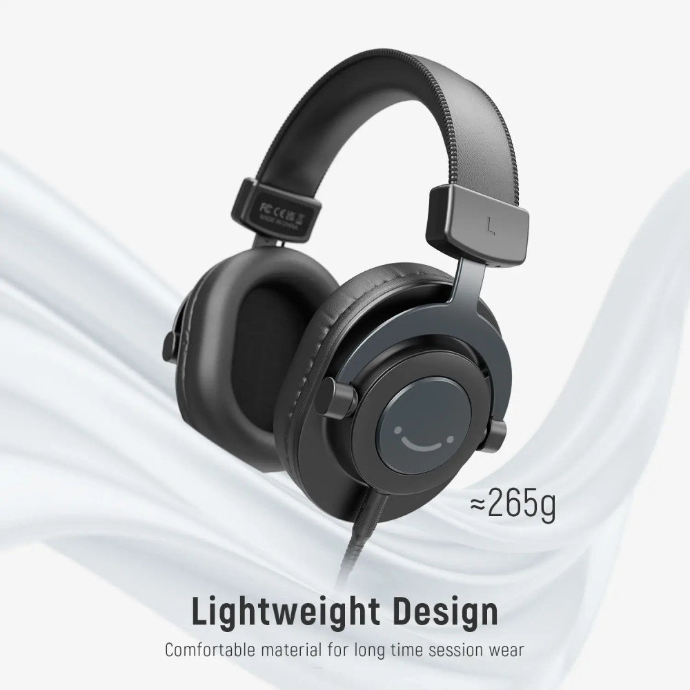 Fifine H8 Professzionális stúdió/gamer fejhallgató [3,5 mm Jack / 6,3 mm Jack](fekete)