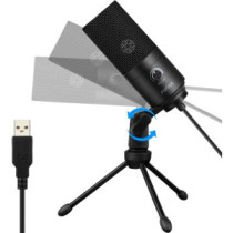 Fifine K669B Podcast, Youtuber, Gamer, TikTok mikrofon [USB-A / USB-C](fekete)