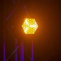 BeamZ RB90-5 Deco Retro 3x30W Színpadi LED reflektor, stroboszkóp RGB+borostyán
