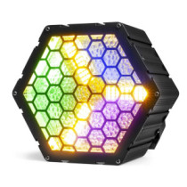 BeamZ RB90-5 Deco Retro 3x30W Színpadi LED reflektor, stroboszkóp RGB+borostyán