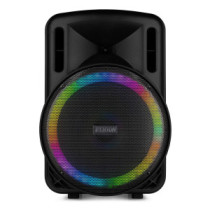 Fenton FT15LED MK2 (15") 800W akkumulátoros hordozható hangfal (1x mik + MP3 + Bluetooth)