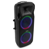 Fenton FT212LED (12") 1400W akkumulátoros hordozható hangfal (2x mik + MP3 + Bluetooth)