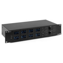 Power Dynamics PD528B UHF vezeték nélküli mikrofonkészlet + 8 db fejmikrofon szett