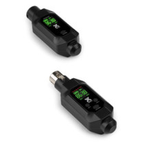 Vonyx WAT200 UHF vezeték nélküli rendszer, ADÓ és VEVŐ - XLR csatlakozás